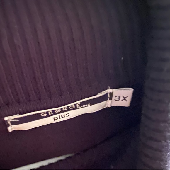 🆓 with purchase ..Women’s 3X black turtleneck sweater - Picture 3 of 6